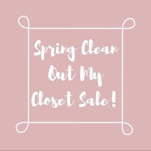 CLOSET CLEAN OUT SALE!